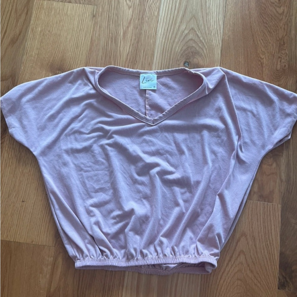 Livi Pink Crop Top